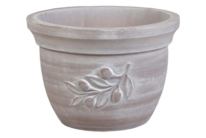 Image of Runder Topf Provence 46X32Cm Cappuccino Taupe