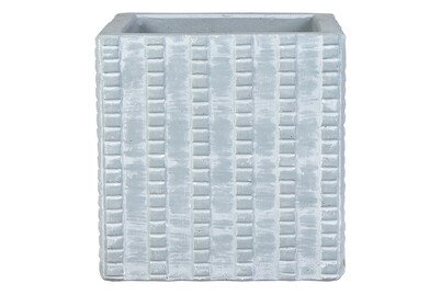 Image of Topf Cubus 45x45x45CM cappuccino weiss bei JUMBO
