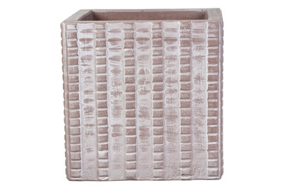 Image of Topf Cubus 45x45x45CM cappuccino taupe