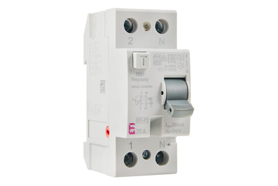 Image of FI-Schutzschalter 2-polig / 25A, 30mA bei JUMBO