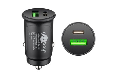 Image of USB Auto Schnellladegerät Usb-C PD kompakt 27W bei JUMBO