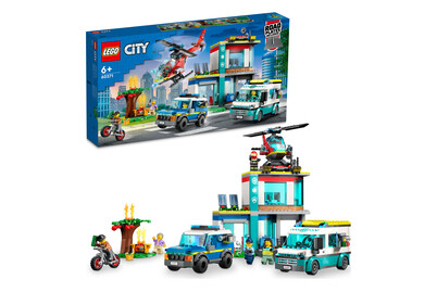 Image of Lego® City Police 60371 Hauptquartier der Rettungsfahrzeuge bei JUMBO
