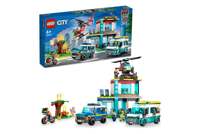 Image of Lego® City Police 60371 Hauptquartier der Rettungsfahrzeuge