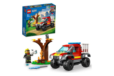 Image of Lego® City Fire 60393 Feuerwehr-Pickup