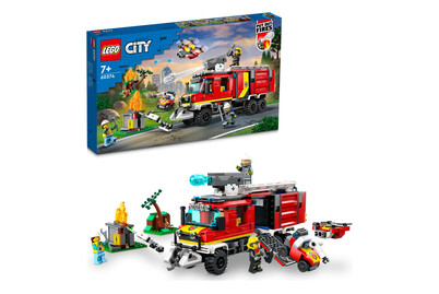 Image of Lego® City Fire 60374 Einsatzleitwagen der Feuerwehr bei JUMBO
