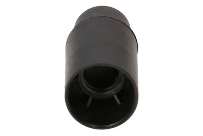 Image of E14 Fassung Glattmantel M10x1 / Farbe: Schwarz bei JUMBO