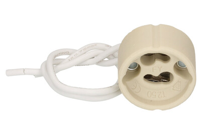 Image of Fassung Gu10/Gz10 / Ptfe L=150mm bei JUMBO