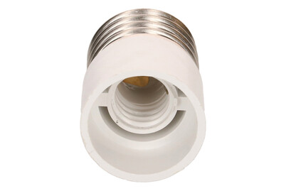 Image of Reduzierfassung von E27 auf E14 / Farbe: Weiss bei JUMBO