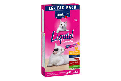 Image of Vitakraft Liquid Snack Multipack 16x15g bei JUMBO