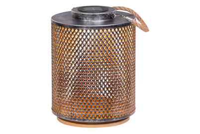 Image of Mood Zagora Solarlaterne silber/gold 30c bei JUMBO
