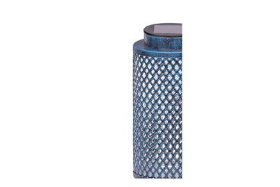 Image of Mood Zagora Solarlaterne blau/Weiss 25cm bei JUMBO