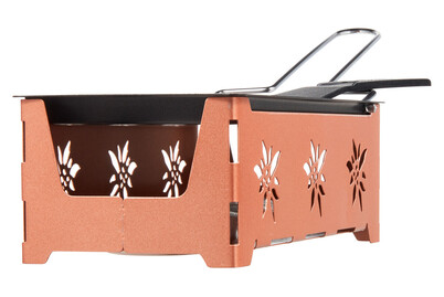 Image of Raclette mit Rechaudkerzen Edelweiss, Kupfer bei JUMBO