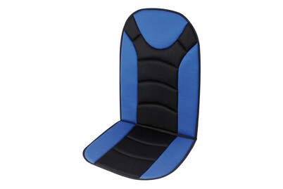 Image of Cartrend Sitzauflage schwarz/blau bei JUMBO