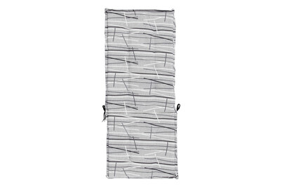 Image of Kissen Genua hoch grau-schwarz bei JUMBO