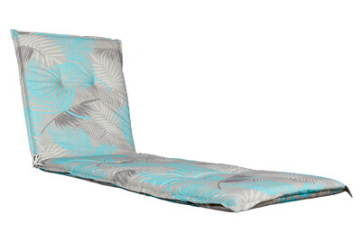 Image of Kissen Naxos Liege Feder blau-grau bei JUMBO