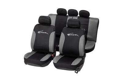 Image of Cartrend Sitzbezug-Set Active schwarz/anthrazit bei JUMBO