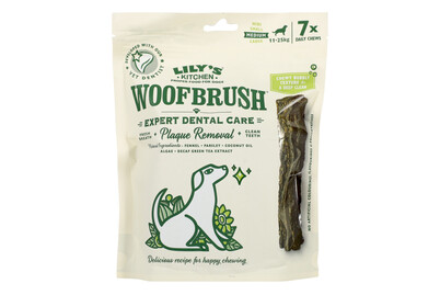 Image of Lily's Kitchen Dog Dental Care Woofbrush M 196g bei JUMBO