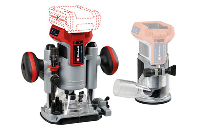 Image of Einhell Akku-Oberfräse /-Kantenfräse Tp-Ro 18 Set Li BL - Solo bei JUMBO