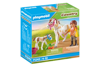 Image of Playmobil Country 71243 Pferd mit Fohlen
