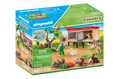 Image of Playmobil 71252 Kaninchenstall bei JUMBO