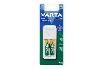 Image of Varta Mini Charger 2xAA 2100mAh (weiss)