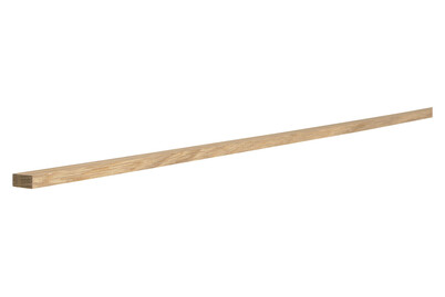 Image of Rechteckleiste Eiche 2000 x 8 x 16 mm bei JUMBO