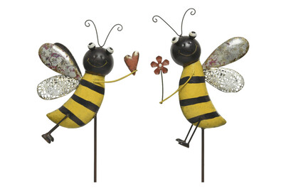 Image of Gartenstecker Bienen auf Stiel
