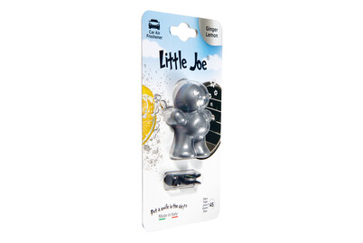 Image of Lufterfrischer Little Joe Metallic, Ginger Lemon, silber bei JUMBO