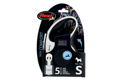 Image of Flexi New Comfort S Gurt 5m schwarz bei JUMBO