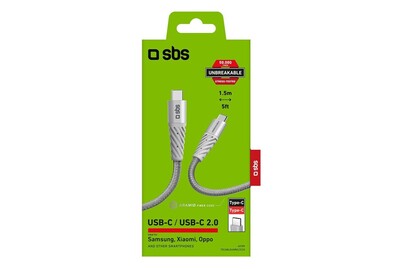Image of SBS Kabel USB Typ C auf Typ C Kabel, 1.5 bei JUMBO