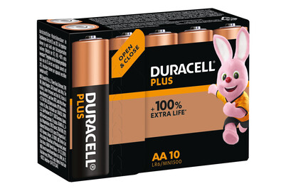 Image of Duracell Batterien Plus Aa/Lr6 10St