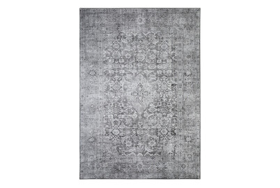 Image of Luxor Living Teppich Lago gewebt grau-anthrazit 160 x 230 cm