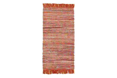 Image of andiamo Teppich Frida handgewebt orange 60 x 120 cm
