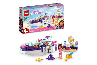 Image of Lego® Gabby's Dollhouse 10786 Gabbys und Meerkätzchens Schiff und Spa