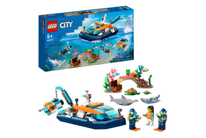 Image of Lego® City 60377 Meeresforscher-Boot