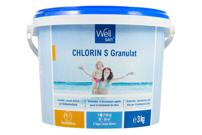 Image of Chlorin S Granulat Wellsan 3 kg bei JUMBO