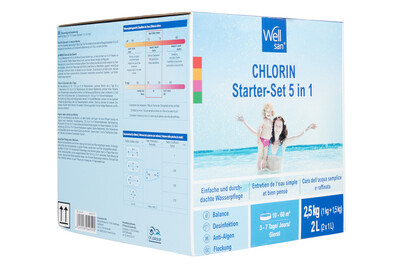 Image of Starter-Set Chlor (4er) Wellsan bei JUMBO