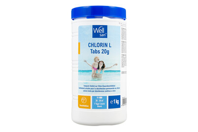 Image of Chlorin L Tabs 20 g Wellsan 1 kg bei JUMBO