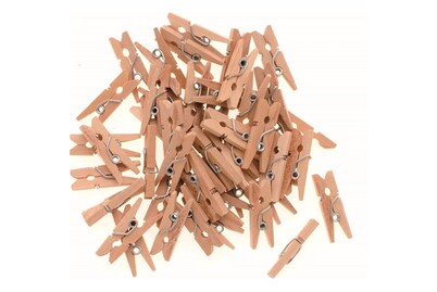 Image of Wäscheklammern Holz natur FSC bei JUMBO