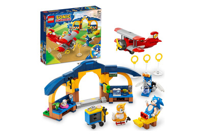 Image of Lego® Sonic the Hedgehog™ 76991 Tails‘ Tornadoflieger mit Werkstatt
