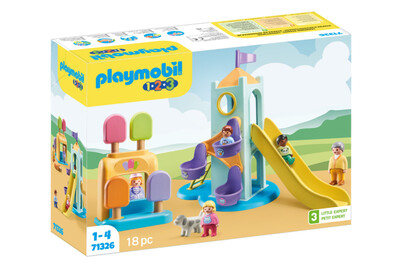 Image of Playmobil 71326 1.2.3: Erlebnisturm mit Eisstand
