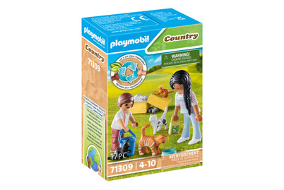Image of Playmobil 71309 Katzenfamilie