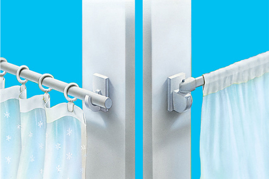 гардина без сверления