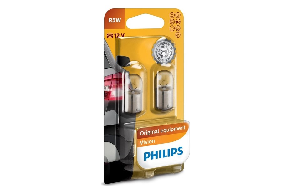 Ampoule feu stop et de position arrière Philips Premium P21 4 W