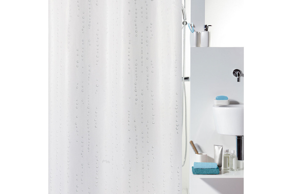 Duschvorhang 180x200 cm weiss kaufen bei JUMBO