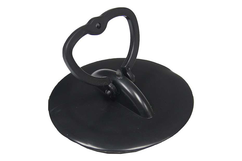 Bouchon de baignoire, taille universelle (40-50 mm), noir Acheter chez JUMBO