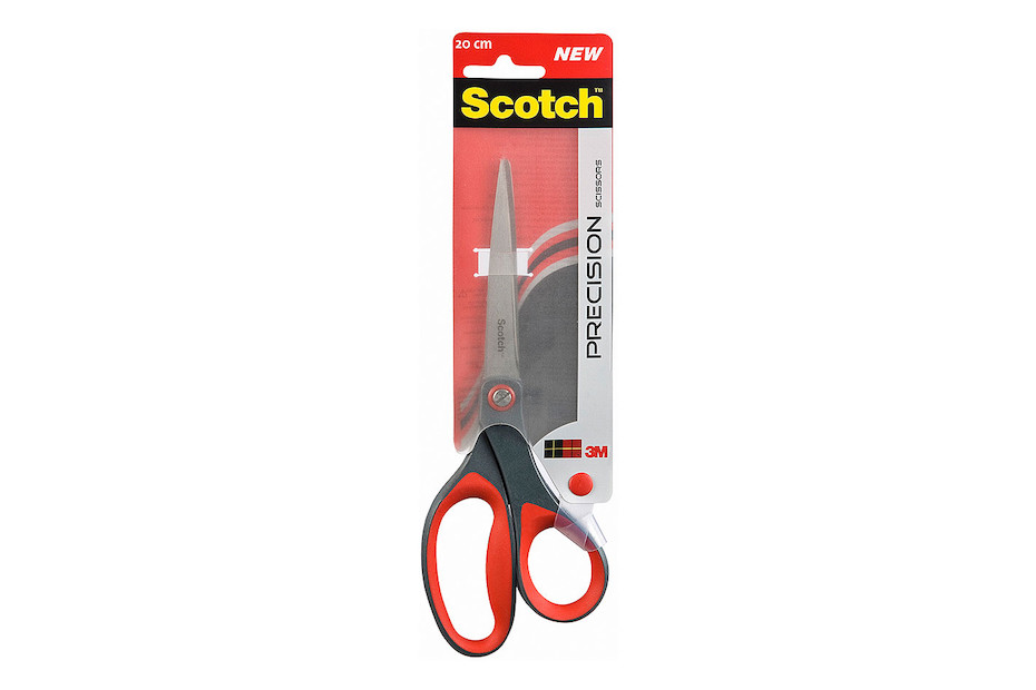 Scotch Präzisionsschere Mit Titan-Klingen, Antihaftbeschichtet – Ideal Für Stoff, Basteln & Papier (20,3 Cm)