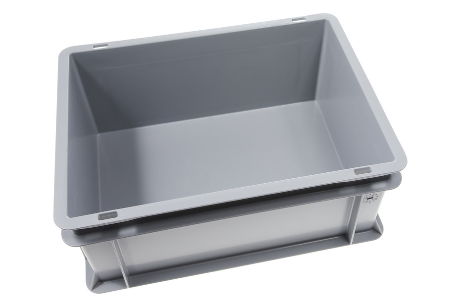 Utz Rako Utz Rako Stapelbehälter Box Grau | 40 × 30 × 17 cm | 15 l kaufen bei JUMBO