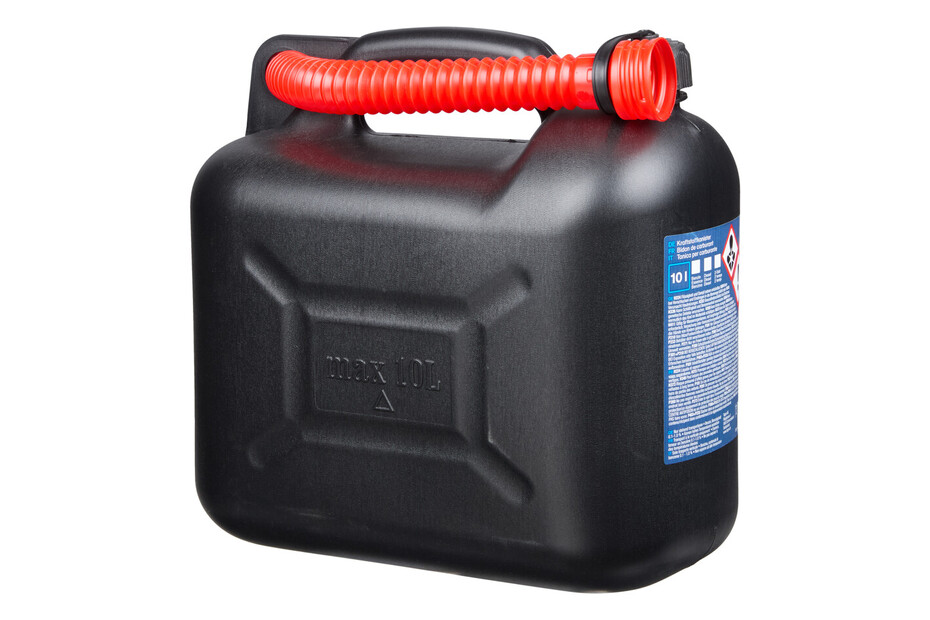 Cartrend Benzinkanister 10l Kunststoff schwarz kaufen bei JUMBO