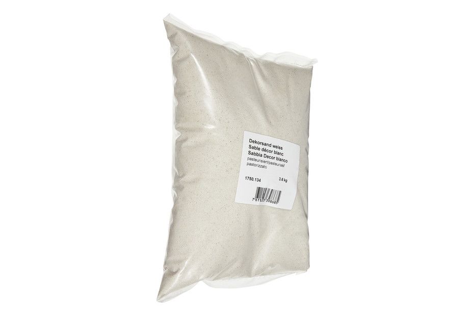 Sable Décoratif Homéa 1,4kg Blanc | Pour Vases, Terrariums Et Décoration D'Intérieur